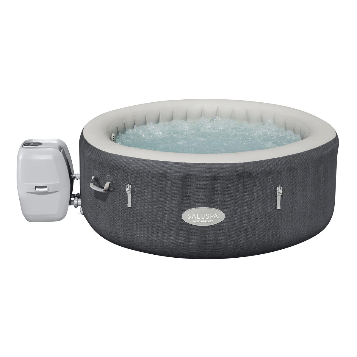 SaluSpa Hot Springs Energy-Efficient AirJet 2-4 Person Inflatable Hot | Bestway Value