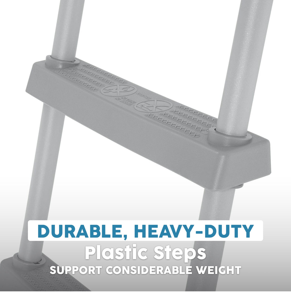 Bestway Above Ground Pool 42" Ladder Replacement, Gray | Bestway Hot Sale