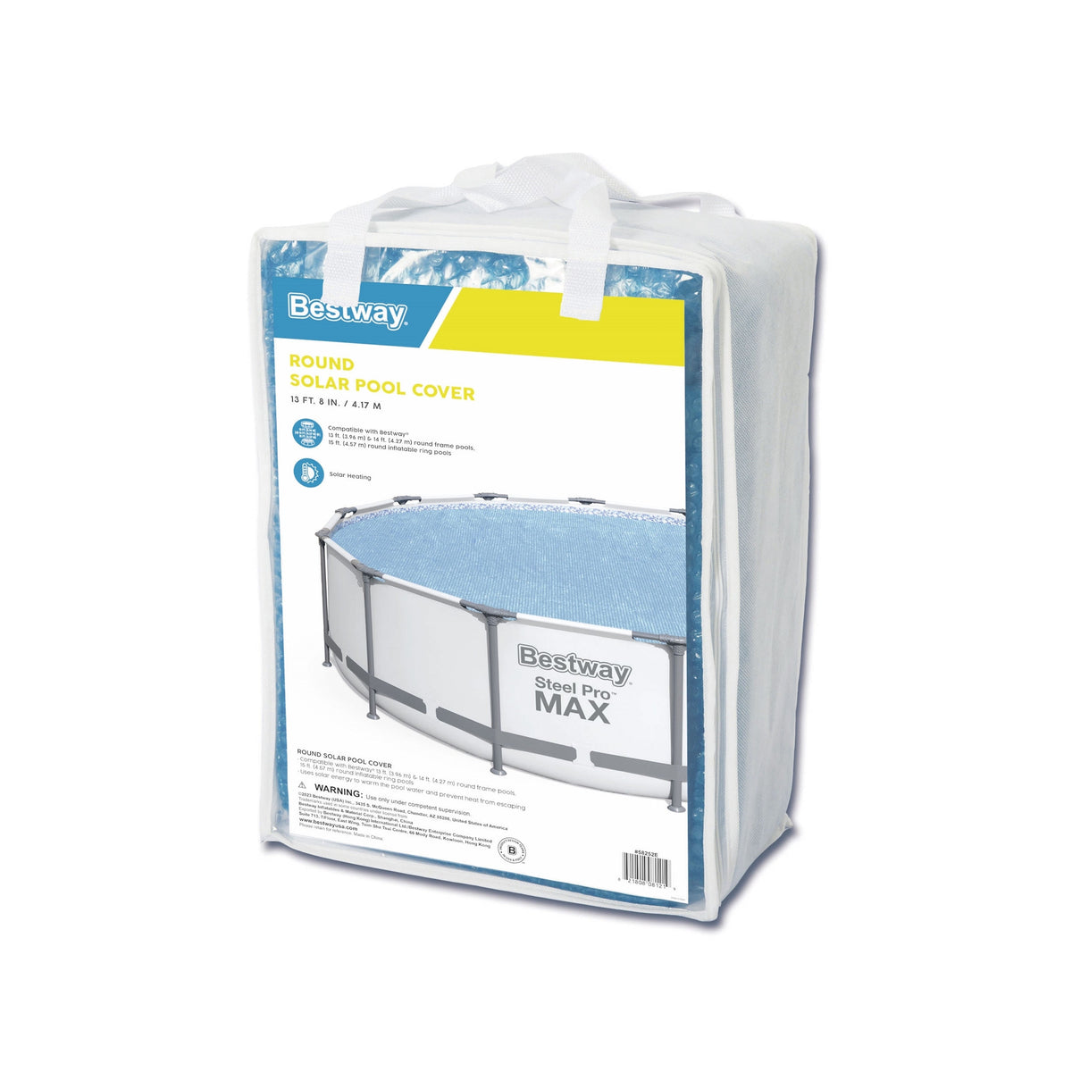 Bestway Round Solar Pool Cover for 13', 14' & 15' Above Ground Pools | Bestway Trusted