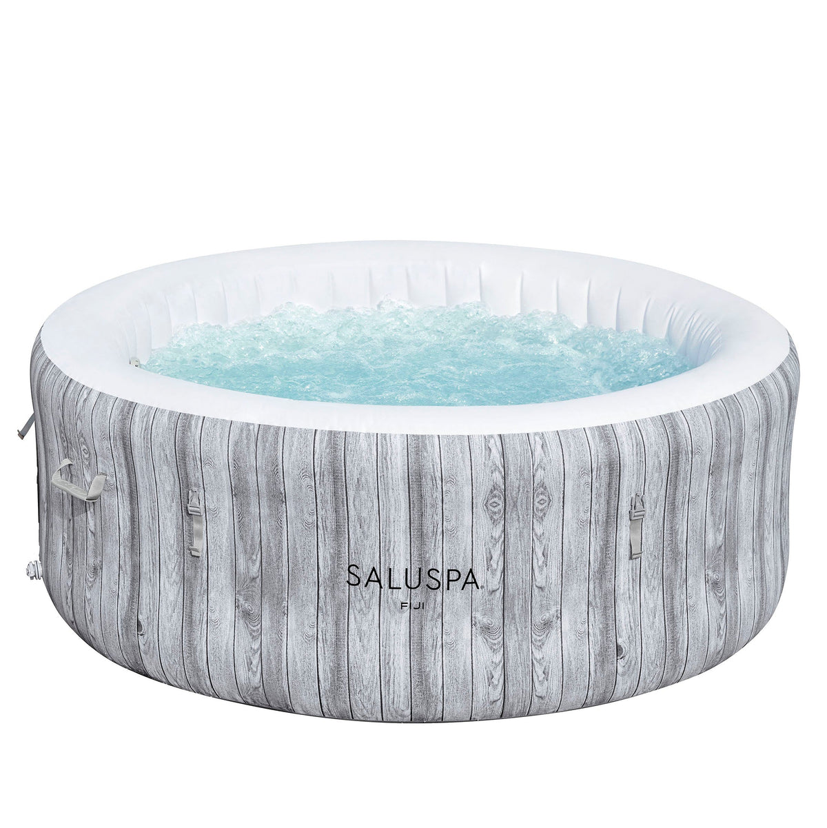 SaluSpa Fiji AirJet Hot Tub Liner Replacement, Gray Wood | Bestway Great Value