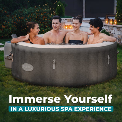 SaluSpa Hot Springs Energy-Efficient AirJet 2-4 Person Inflatable Hot | Bestway Value