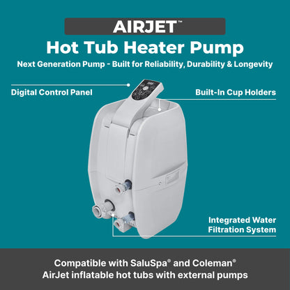 SaluSpa AirJet Hot Tub Heater Pump | Bestway New