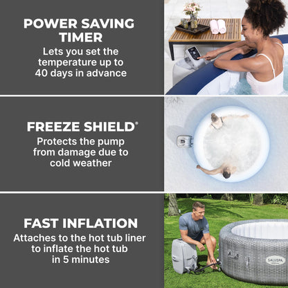 SaluSpa AirJet Hot Tub Heater Pump | Bestway New