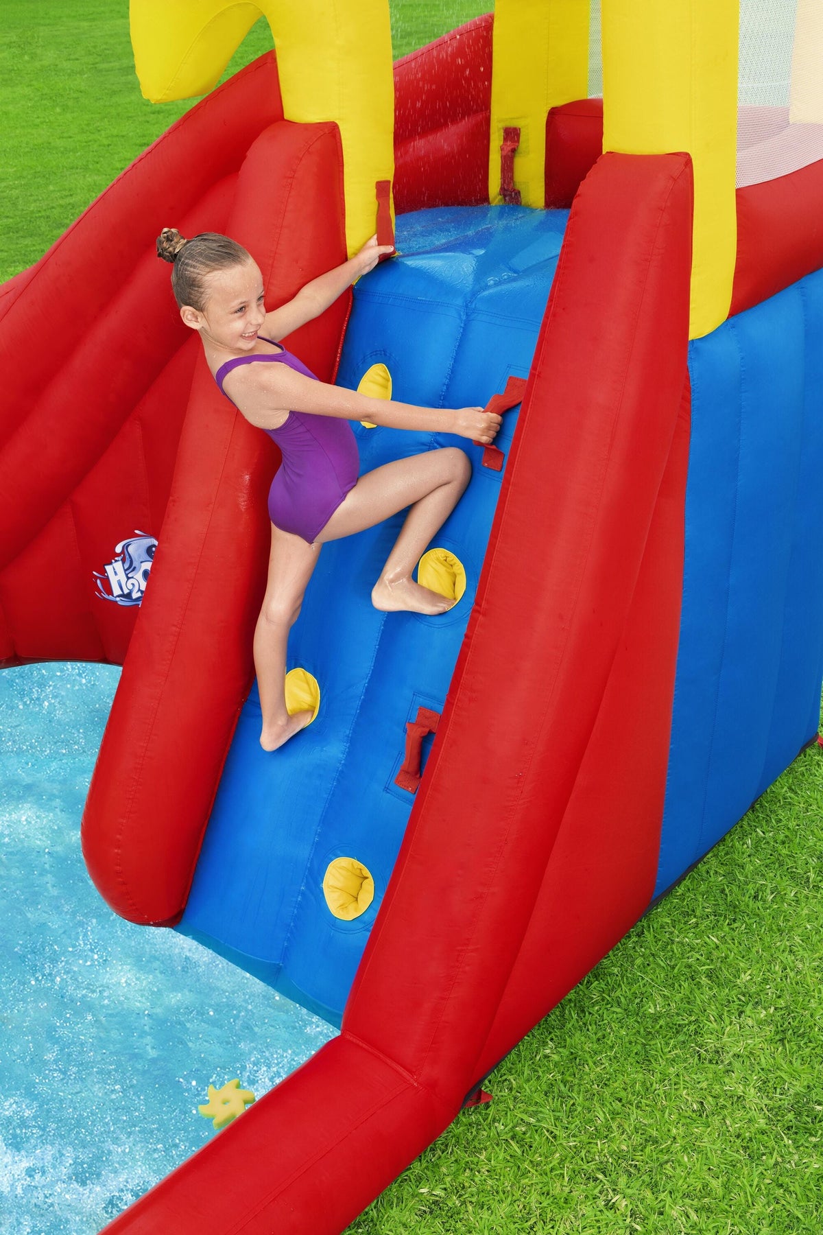 H2OGO! AstroSplash Kids Inflatable Mega Water Park 10'9" | Bestway Signature