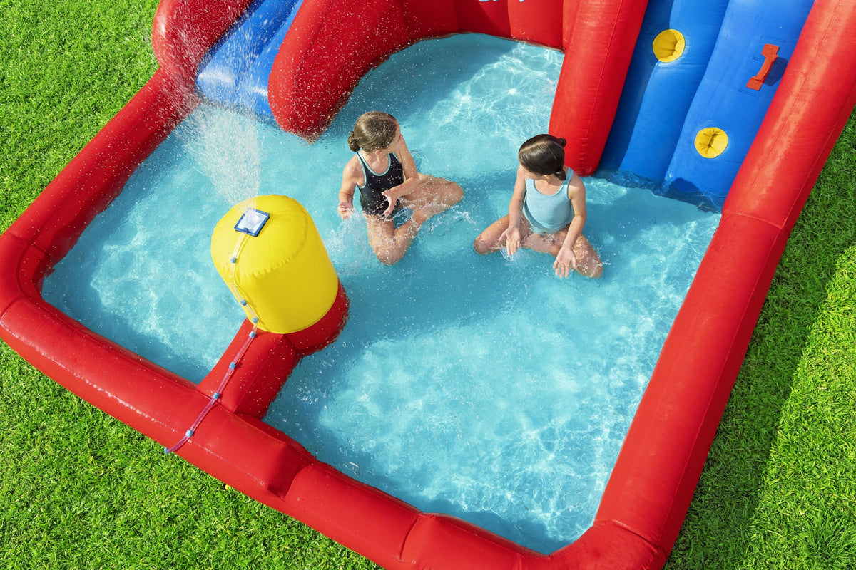 H2OGO! AstroSplash Kids Inflatable Mega Water Park 10'9" | Bestway Signature