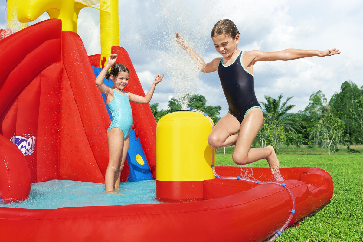 H2OGO! AstroSplash Kids Inflatable Mega Water Park 10'9" | Bestway Signature