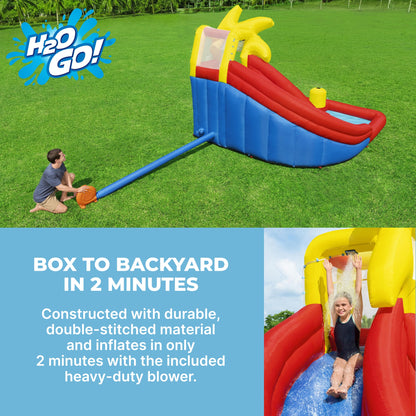 H2OGO! AstroSplash Kids Inflatable Mega Water Park 10'9" | Bestway Signature