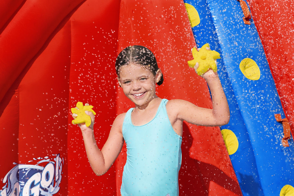 H2OGO! AstroSplash Kids Inflatable Mega Water Park 10'9" | Bestway Signature