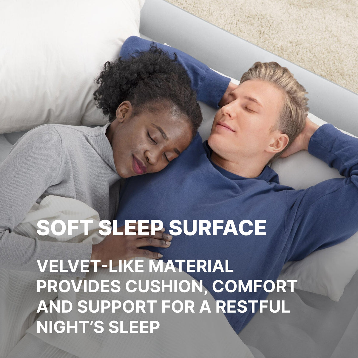 Bestway Tritech Air Mattress Queen 15" with Built-in AC Pump Included | Bestway Featured