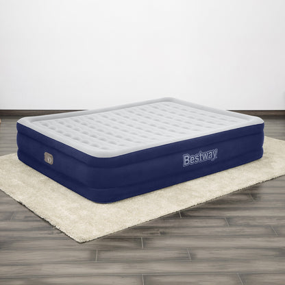 Bestway Tritech Air Mattress Queen 15" with Built-in AC Pump Included | Bestway Featured