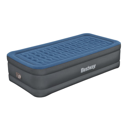 Bestway Tough Guard Air Mattress Twin 18" with Built-in AC Pump | Bestway Signature