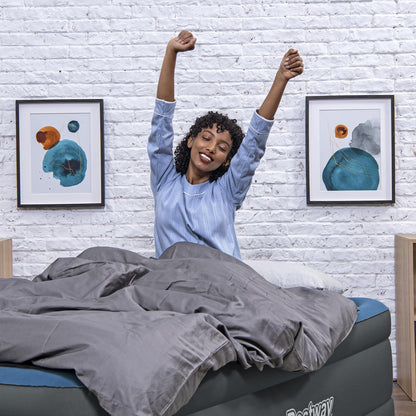 Bestway Tough Guard Air Mattress Twin 18" with Built-in AC Pump | Bestway Signature