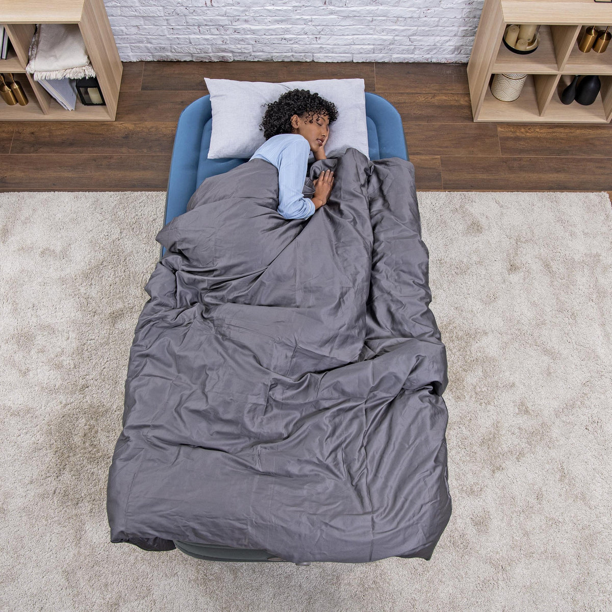 Bestway Tough Guard Air Mattress Twin 18" with Built-in AC Pump | Bestway Signature