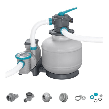 Bestway 3,000 gal. Above Ground Pool Sand Filter Pump | Bestway Smart Buy