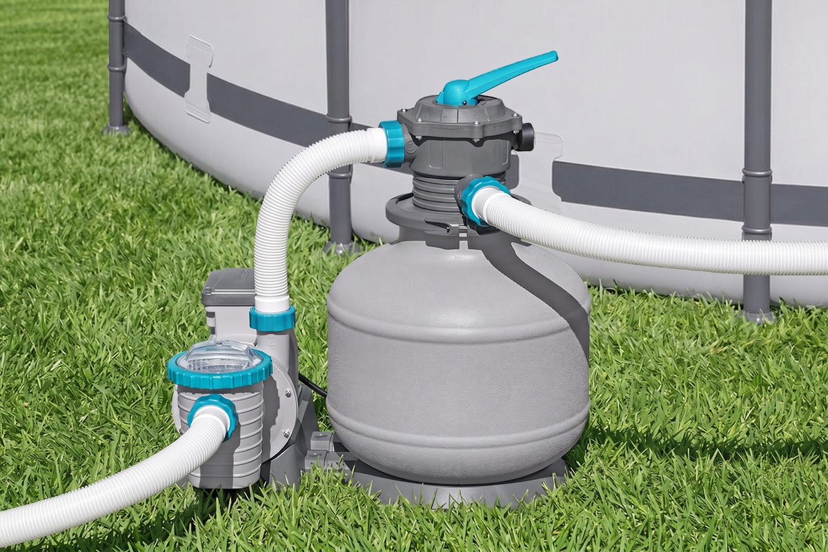 Bestway 3,000 gal. Above Ground Pool Sand Filter Pump | Bestway Smart Buy