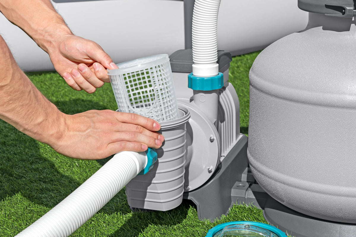 Bestway 3,000 gal. Above Ground Pool Sand Filter Pump | Bestway Smart Buy