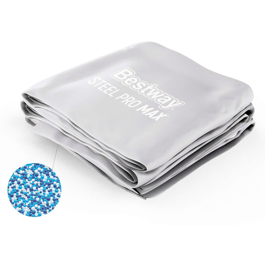 Steel Pro Max 24' x 52" Round Above Ground Pool Liner Replacement, Gra | Bestway Smart Buy