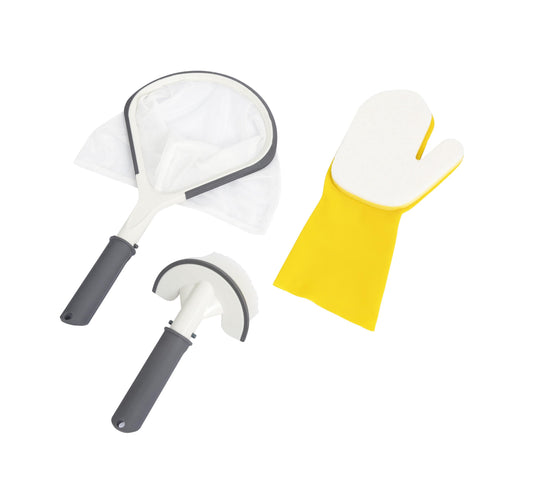 Bestway SaluSpa All in One 3 Piece Cleaning Tool Set for Spa | Bestway Trusted