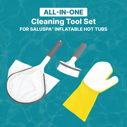 Bestway SaluSpa All in One 3 Piece Cleaning Tool Set for Spa | Bestway Trusted