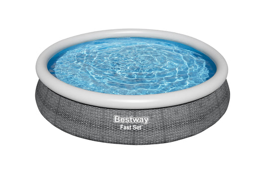 Bestway Fast Set 12’ x 30” Inflatable Round Soft Sided Above Ground Po | Bestway Hot Sale