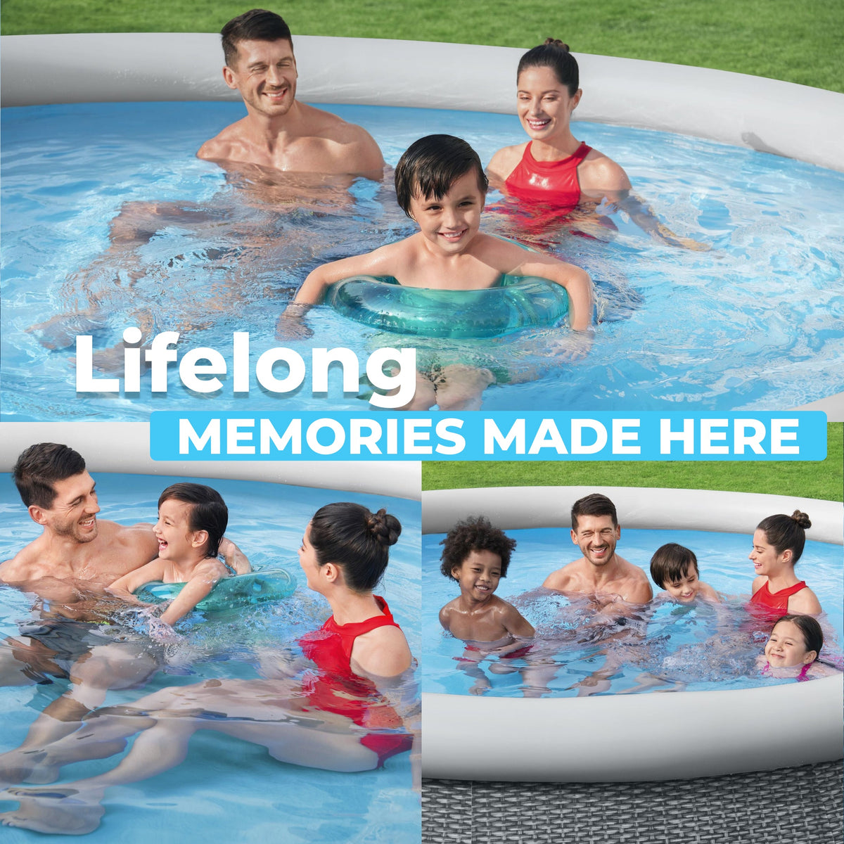 Bestway Fast Set 12’ x 30” Inflatable Round Soft Sided Above Ground Po | Bestway Hot Sale