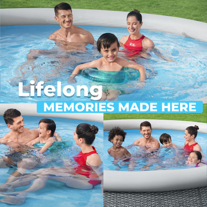 Bestway Fast Set 12’ x 30” Inflatable Round Soft Sided Above Ground Po | Bestway Hot Sale