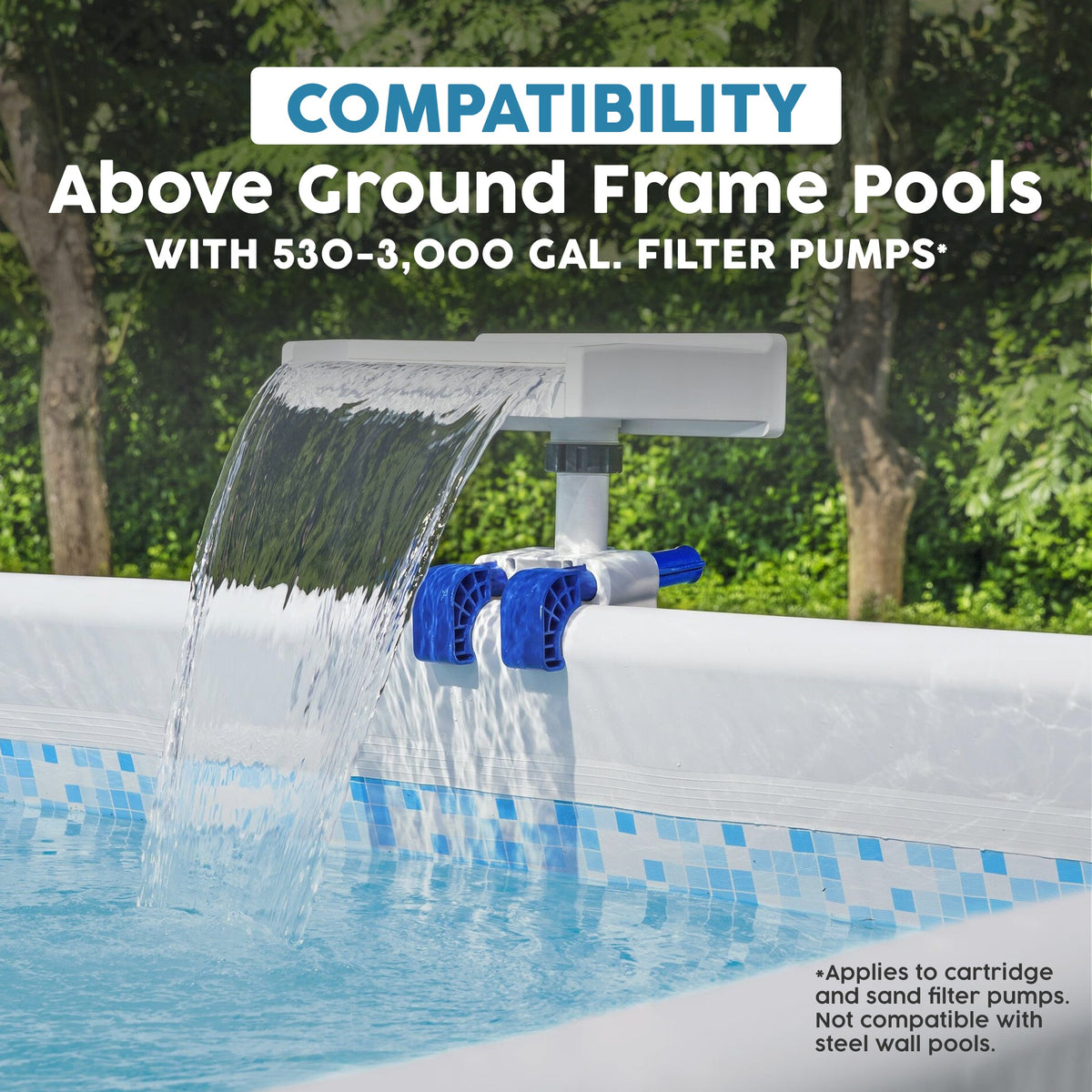 Bestway Soothing LED Pool Waterfall | Bestway Customer Favorite