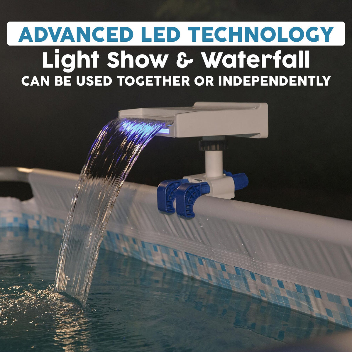 Bestway Soothing LED Pool Waterfall | Bestway Customer Favorite