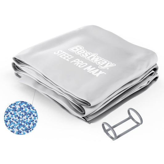 Steel Pro Max 24' x 52" Round Above Ground Pool Liner Replacement, Gra | Bestway Best Seller