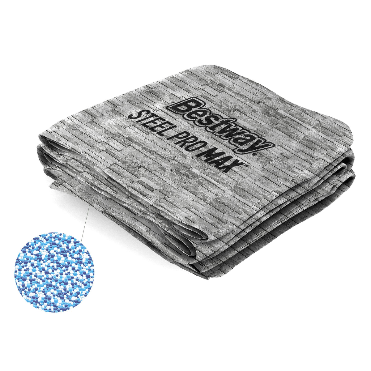 Steel Pro MAX 18' x 9' x 48" Splashview Oval Above Ground Pool Liner & | Bestway Sale