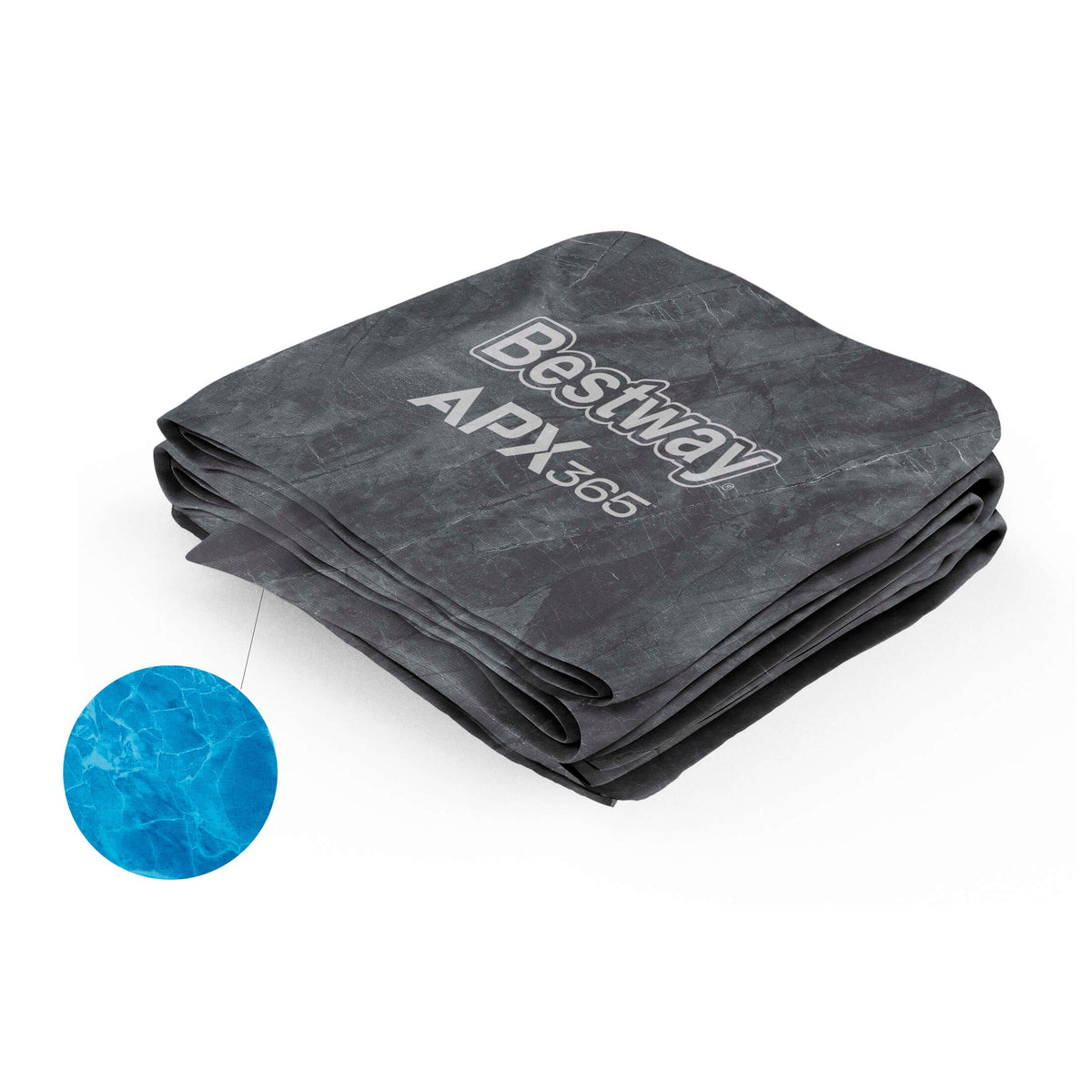 APX365 18' x 52" Round Above Ground Pool Liner Replacement, Gray | Bestway Best Price