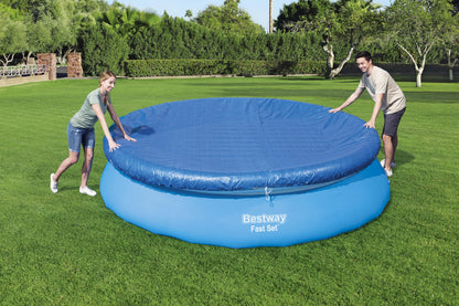 Flowclear™ 12' Fast Set Pool Cover | Bestway Customer Favorite