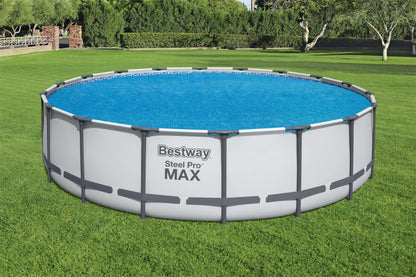 Bestway Round Solar Pool Cover for 18' Above Ground Pools | Bestway Essential