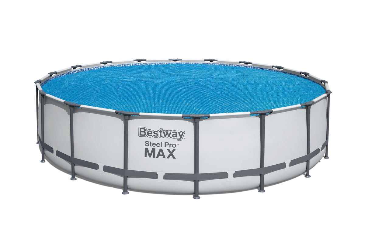 Bestway Round Solar Pool Cover for 18' Above Ground Pools | Bestway Essential