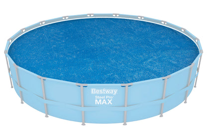 Bestway Round Solar Pool Cover for 18' Above Ground Pools | Bestway Essential