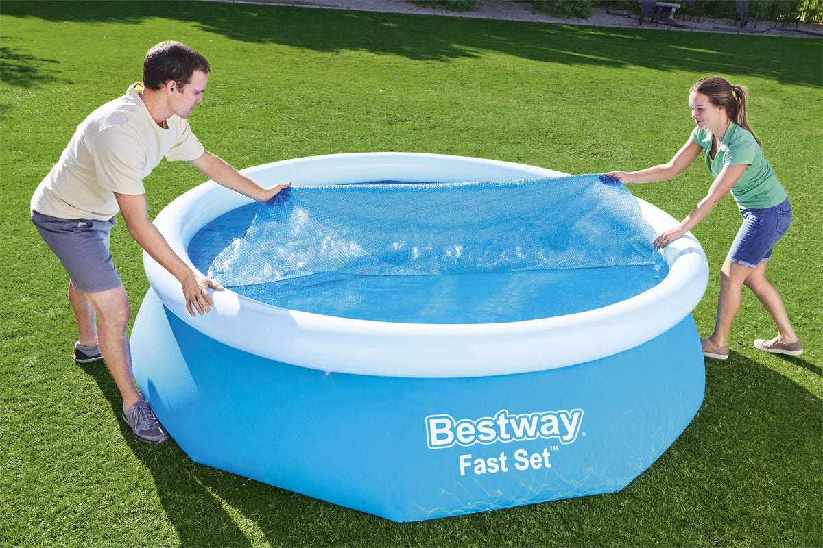 Bestway Round Solar Pool Cover for 10' Above Ground Pools | Bestway Best Seller