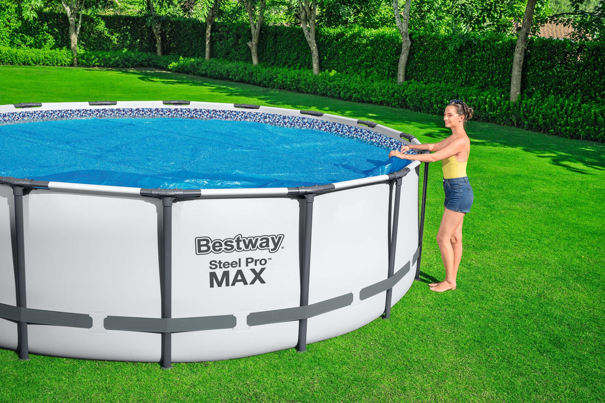 Bestway Round Solar Pool Cover for 13', 14' & 15' Above Ground Pools | Bestway Trusted