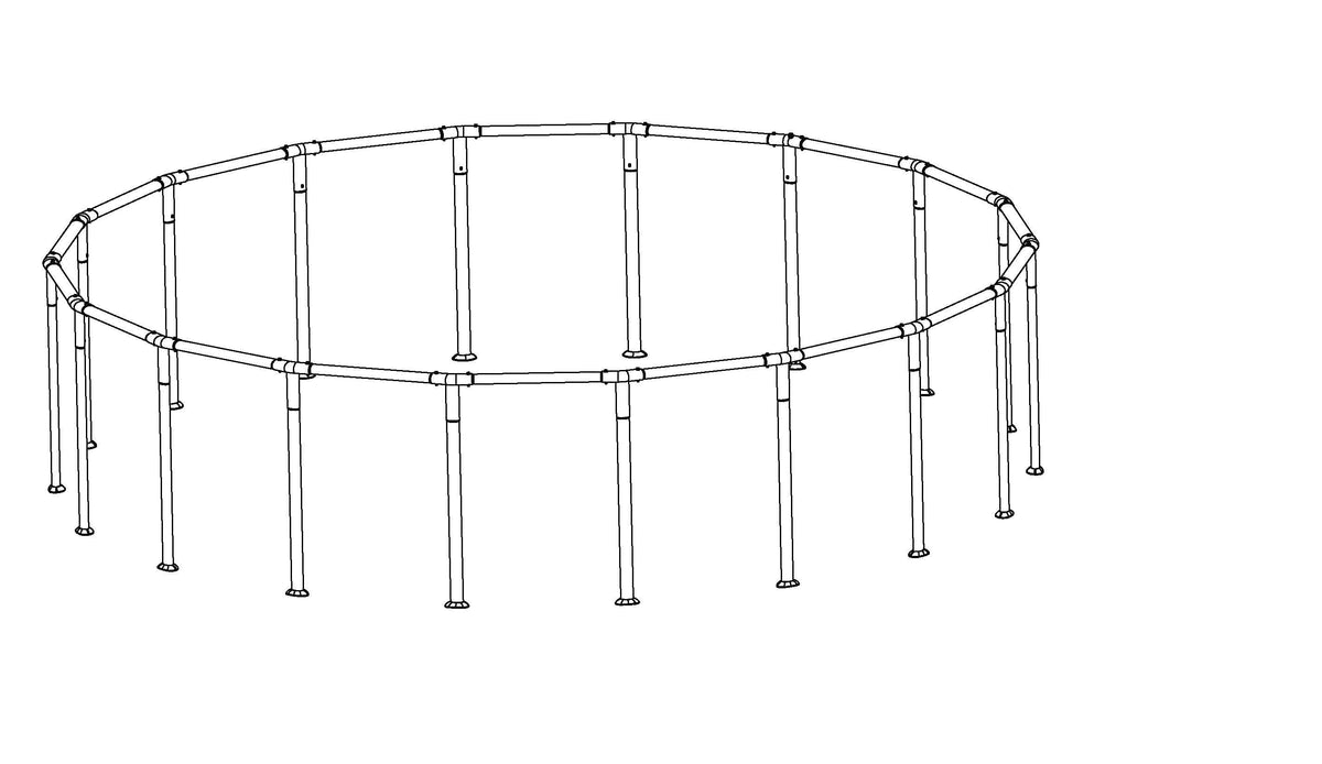 Coleman Power Steel Swim Vista Series 18' x 48" Above Ground Round Poo | Bestway Popular
