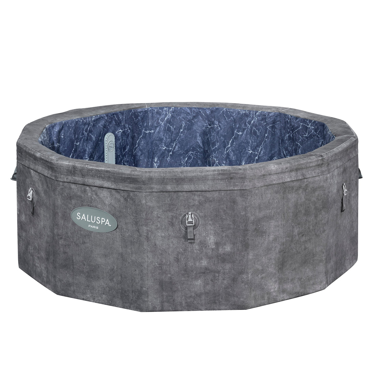 SaluSpa Paris AirJet ThermaCore Hot Tub Liner Replacement, Gray Marble | Bestway New