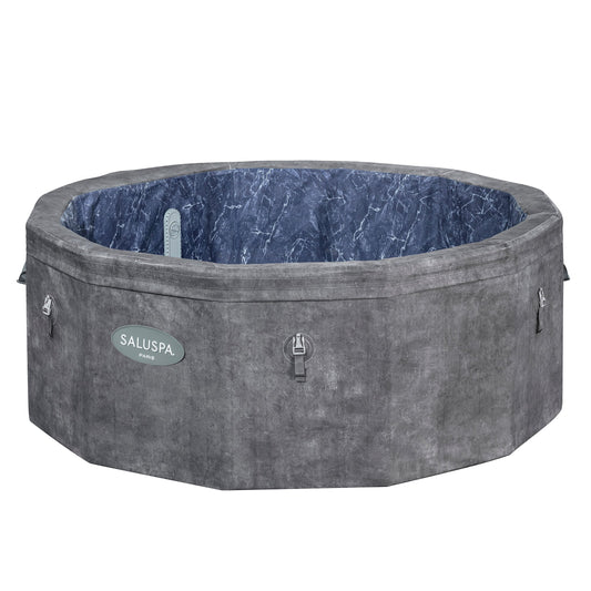 SaluSpa Paris AirJet ThermaCore Hot Tub Liner Replacement, Gray Marble | Bestway New