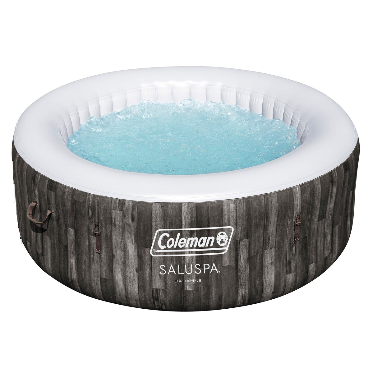 Coleman SaluSpa Bahamas AirJet Hot Tub Liner Replacement, Gray Wood | Bestway Customer Favorite