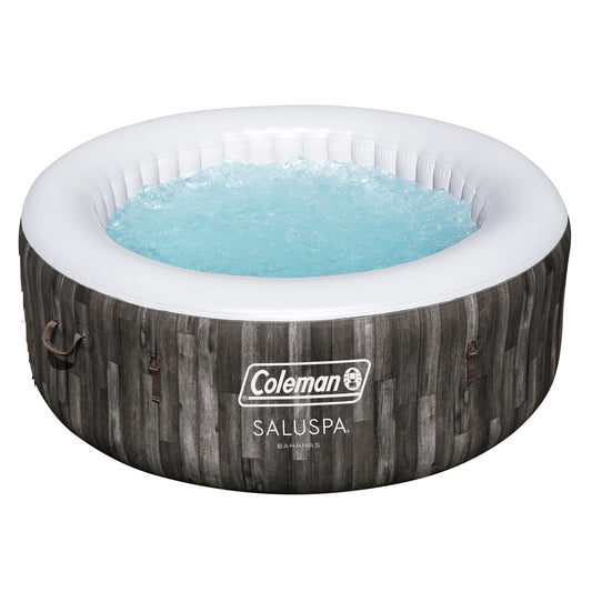 Coleman SaluSpa Bahamas AirJet Hot Tub Liner Replacement, Gray Wood | Bestway Customer Favorite