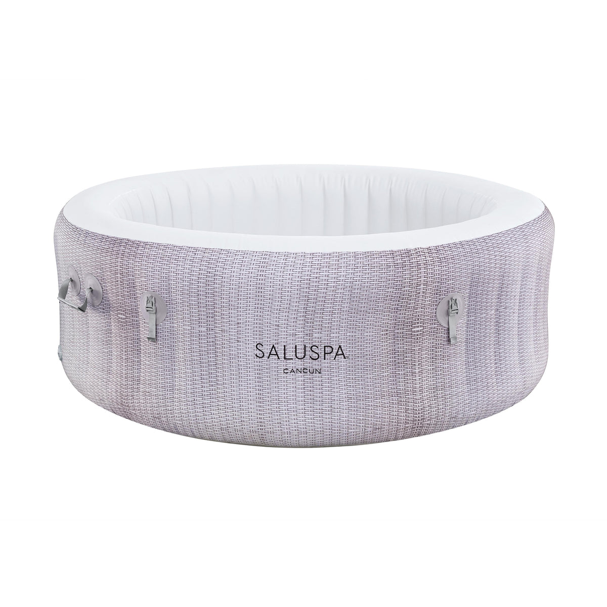 SaluSpa Cancun Energy-Efficient AirJet Hot Tub Liner Replacement, Gray | Bestway Signature