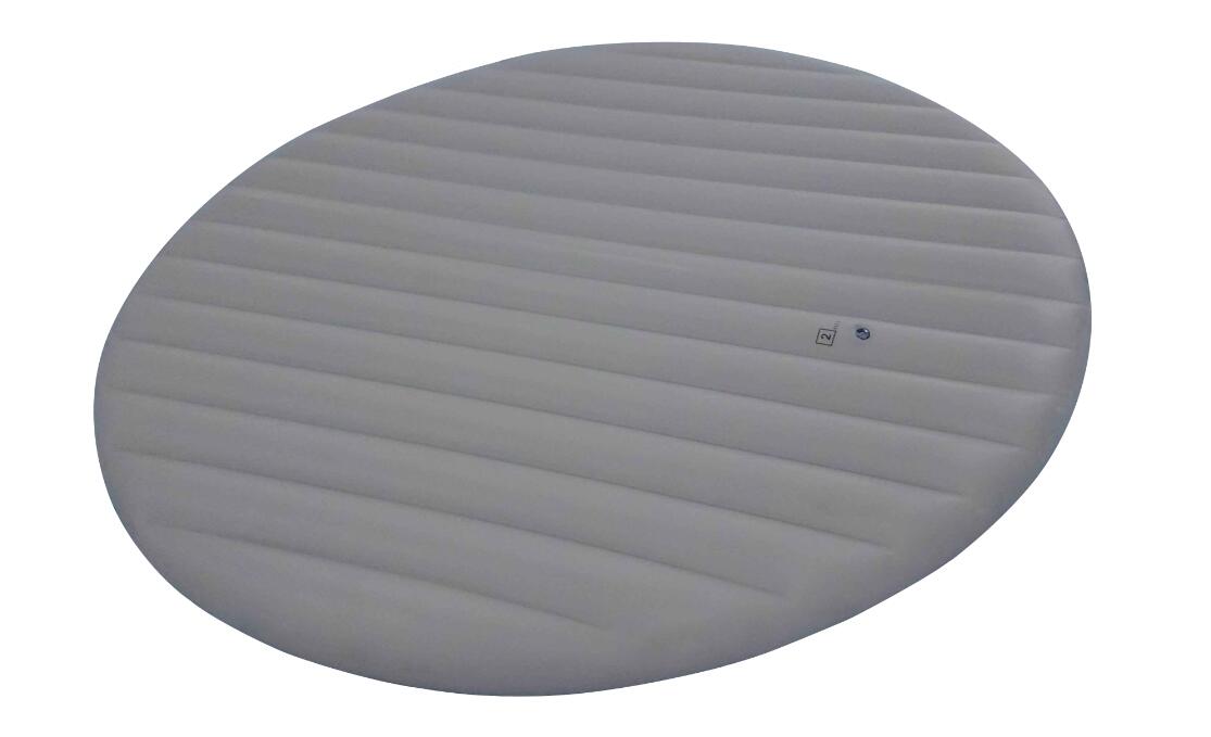 SaluSpa 77" x 28" Round Inflatable Hot Tub Cover, White | Bestway Classic