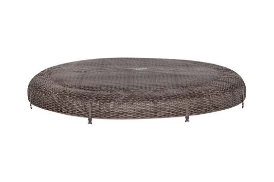 SaluSpa St. Moritz AirJet Hot Tub Top Cover Replacement, Brown Wicker | Bestway Hot Sale