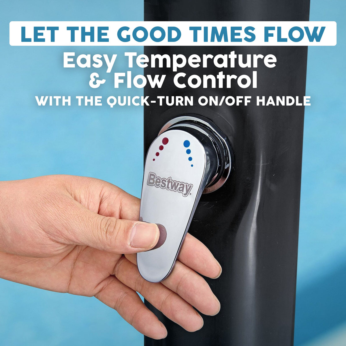 Bestway SolarFlow 5.2 Gal. Outdoor Shower | Bestway Value